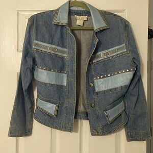 Lightly loved Vintage cache Jean jacket.